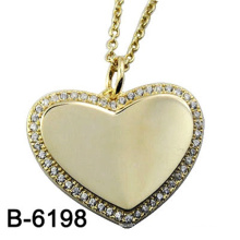 Neue Design Modeschmuck 925 Sterling Silber Anhänger mit Liebe